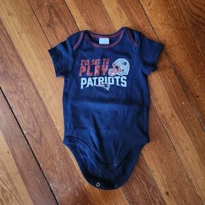 New England Patriots onesie